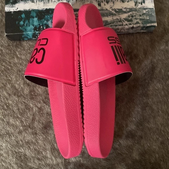 Cavalli Class fushia  pink Slides Sz 41 - Picture 7 of 11